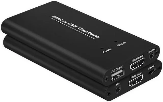 Main image of HDMI Capture Card Live Streaming HDMI to USB Video Capture Card HMDI Video Capture Device 4K 1080P HD for PC PS4 Game Capturing