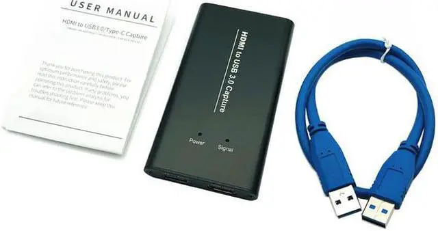 Alt view image 4 of 6 - Video Capture Card Device USB 3.0 HDMI 1080P 60FPS Capturing Game Recording Dongle Box for PC Live Streaming Broadcast MIC Input