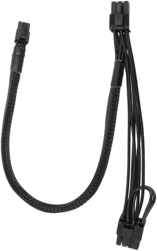 Alt view image 2 of 3 - Mini 6Pin To Pci-E 6+2Pin Dual Pci-E Ports Video Graphic Card Power Cable For G5/Mac Pro