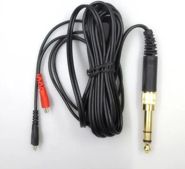 Alt view image 2 of 3 - Replacement Audio Cable for Sennheiser HD25 HD25-1 HD25-1 II HD25-C HD25-13 HD 25 HD600 HD650 Headphones