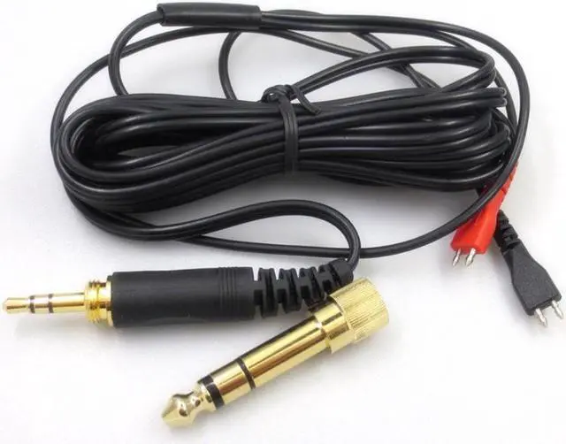 Alt view image 3 of 3 - Replacement Audio Cable for Sennheiser HD25 HD25-1 HD25-1 II HD25-C HD25-13 HD 25 HD600 HD650 Headphones