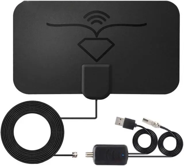 1600 Miles 4K Digital Antenna High Gain TV Indoor Amplifier Signal