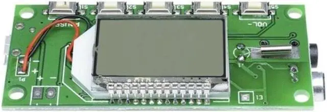 Main image of DSP&PLL 87-108MHZ LCD FM Radio Wireless Microphone Stereo Transmitter/Receiver Module