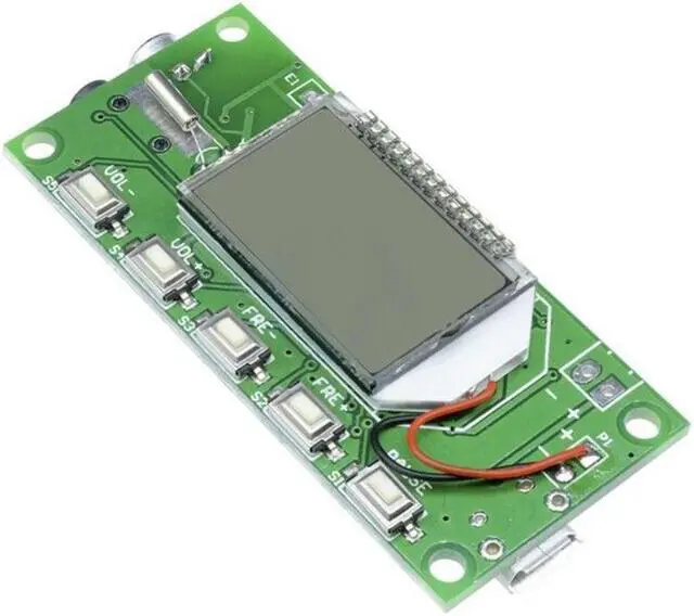 Alt view image 3 of 3 - DSP&PLL 87-108MHZ LCD FM Radio Wireless Microphone Stereo Transmitter/Receiver Module