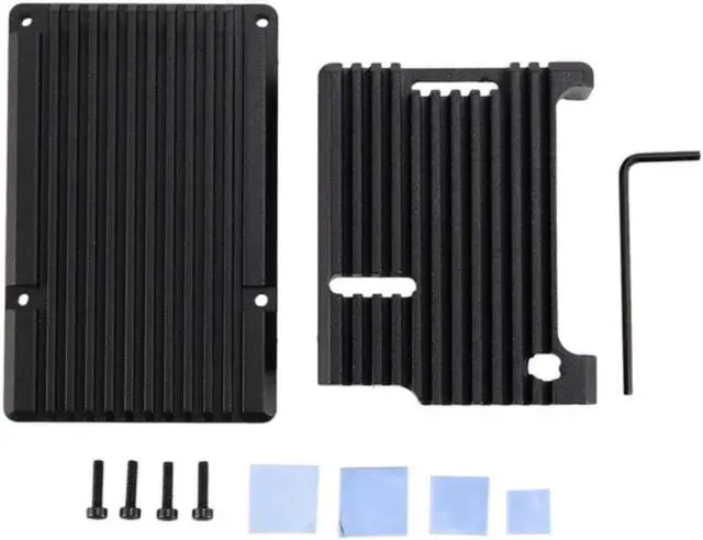 Main image of For Raspberry Pi Armor Case / Raspberry Pi Metal Case Passive Cooling/Shell Heat Dissipation For Raspberry Pi 3B+/3B