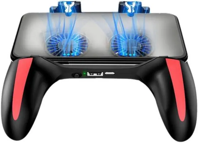 Main image of Mobile Game Controller H10 Six Finger Gamepad Triggers All-In-1 Gamepad Joystick Control for IOS Android Mobile Phone