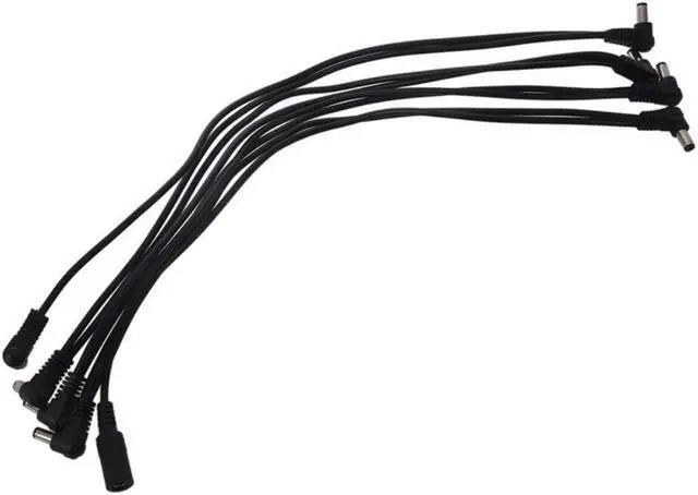 Alt view image 2 of 3 - Power Supply For Effect Pedal With 8-Way Cable 9V 1A AC / DC Power Adapter For Pedals With Electric Guitar Effect