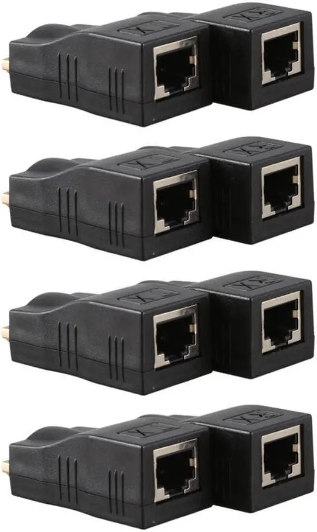 Main image of 8X 4K 3D HDMI 1.4 30M Extender To RJ45 Over Cat 5E/6 Network LAN Ethernet Adapter