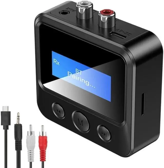Main image of Bluetooth 5.0 Transmitter Receiver EDR Wireless Adapter USB Dongle 3.5Mm AUX RCA For TV PC Headphones Home HIFI Audio
