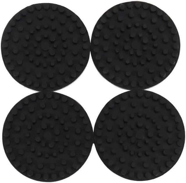 Alt view image 3 of 6 - LP Record Stand Foot Slip Proof Soundproof Silica Gel Isolation Turntable Feet Pads Base Mat For Turntable Phonograph 4PCS