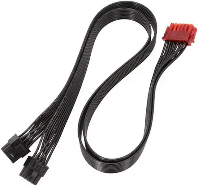 Alt view image 3 of 6 - 3Pcs 12Pin To Dual Pci-E 8Pin (6 + 2Pin) Power Cord For Psu Graphics Card Line Cable For Enermax Power Module Cable