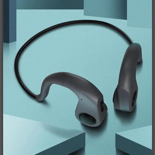 Alt view image 2 of 3 - X8 Bluetooth 5.0 Wireless Headphones Bone Conduction Earphone Outdoor Sport Headset With Microphone Hands