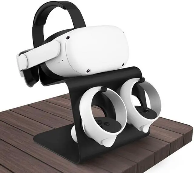Main image of For Oculus Quest 2 VR Headset And Touch Controller Handle Bracket Mounting Station Universal Stand Stable Display Holder