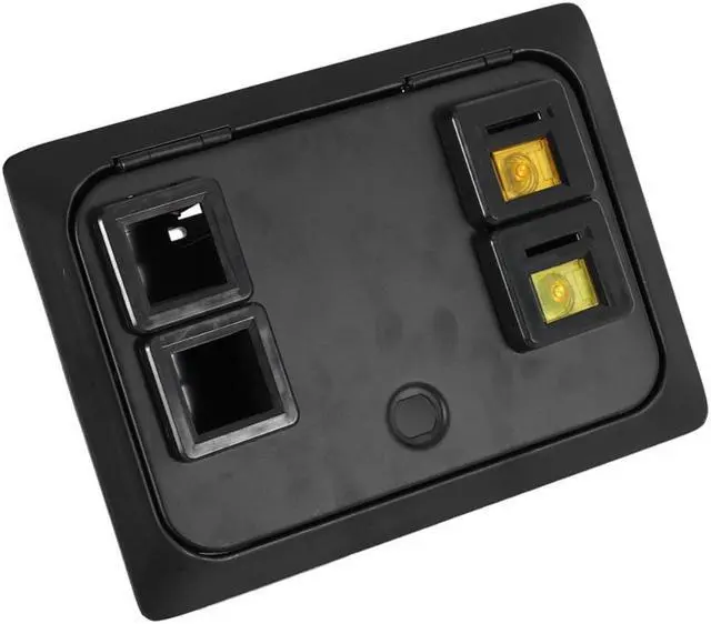 Alt view image 2 of 3 - Arcade Game Machine Two Entry Coin Door 2-SLOT Coin Door For Pinball Game Machine