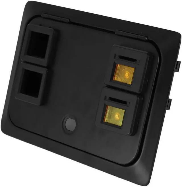 Alt view image 3 of 3 - Arcade Game Machine Two Entry Coin Door 2-SLOT Coin Door For Pinball Game Machine