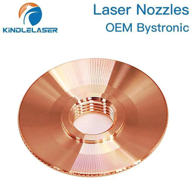 Alt view image 6 of 7 - Kindelaser  Base de buse Laser à Fiber bystronique D52mm H9.5mm, accessoires de Machine de découpe Laser Bystronic, siège de buse Laser