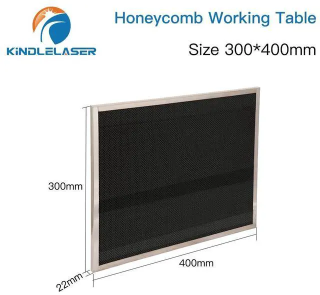 Alt view image 6 of 7 - KINDLELASER  Table de travail en nid d'abeille, dimensions personnalisables 300x400mm, plate-forme Laser, pièce pour graveur Laser CO2, Machine de découpe