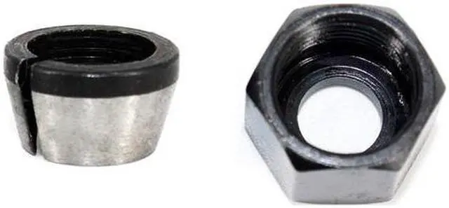 Main image of Mandrin de routeur électrique en bois de 8mm, avec adaptateur de pince de tondeuse à écrou, Machine à graver, accessoires de fraiseuse