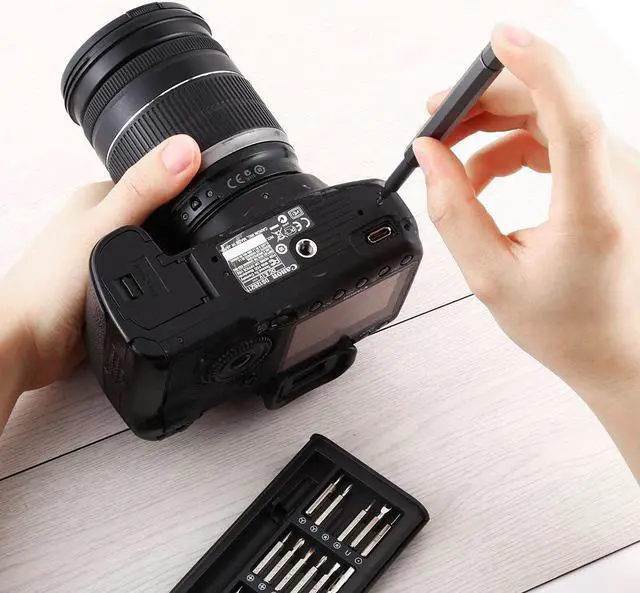 Alt view image 4 of 4 - Kit de tournevis multifonctions démontable S2 24 en 1, Mini Kit de tournevis démontable pour la réparation de téléphones PC numériques à la maison