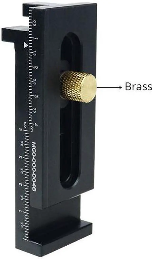 Main image of Bloc de mesure mobile, dispositif de réglage de fente de scie de Table, Tenon à mortaise, machine à mesure mobile pour le travail du bois