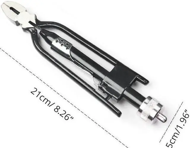 Alt view image 4 of 4 - Pince à fil de sécurité de 6 pouces, outil de torsion de fil, pince à fil de verrouillage, outil de torsion de fil pour l'industrie aéronautique et automobile