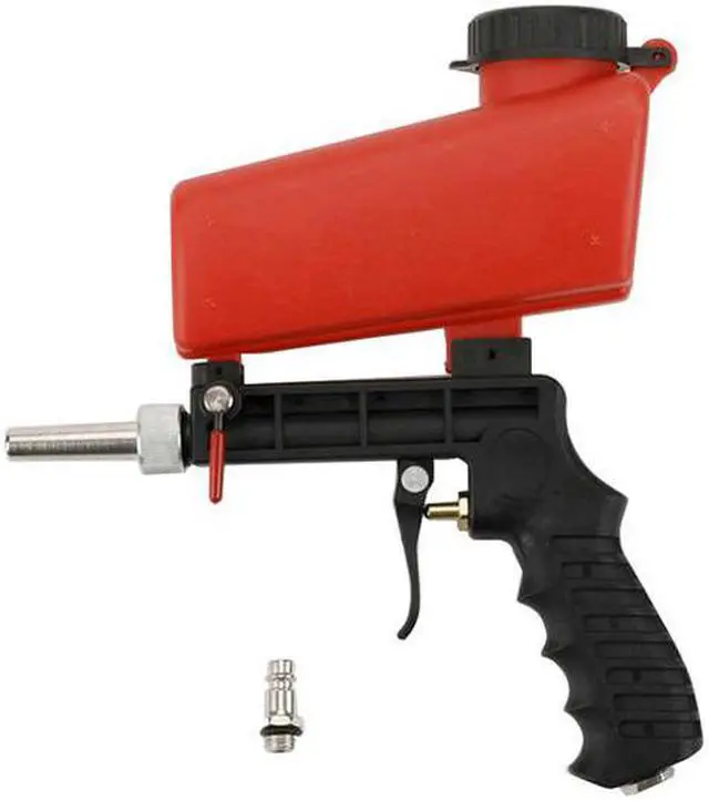 Main image of Pistolet à sable pneumatique Portable, outil de sablage pneumatique polyvalent pour nettoyer la saleté de rouille et la peinture et prévenir la Corrosion