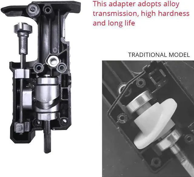 Alt view image 2 of 4 - Adaptateur de scie alternative, système de Transmission en alliage, perceuse électrique, scie électrique modifiée, outil électrique de coupe du bois, 2021