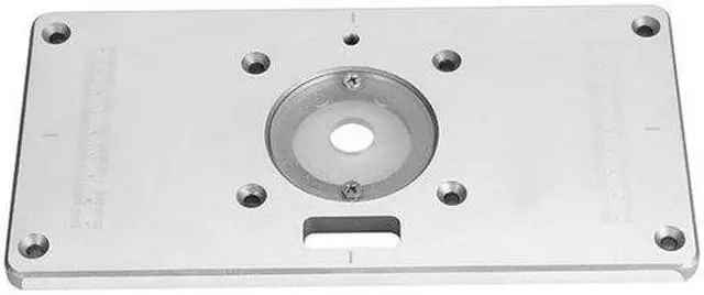 Main image of Plaque d'insertion de Table de routeur, modèles de routeur pour le travail du bois, planche à découper pour les bancs de travail du bois, plaque de Table de routeur