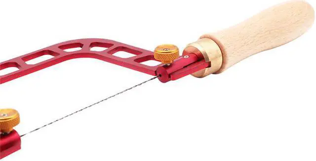 Alt view image 2 of 4 - Scie à main multifonction avec cadre en alliage d'aluminium, universelle, fonctionne comme scie à crochet, scie à molette, scie à arc, scie à bois