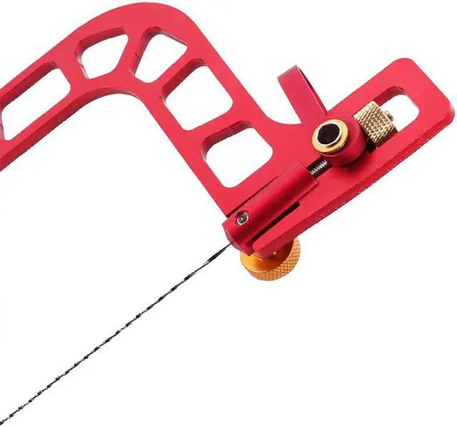 Alt view image 3 of 4 - Scie à main multifonction avec cadre en alliage d'aluminium, universelle, fonctionne comme scie à crochet, scie à molette, scie à arc, scie à bois