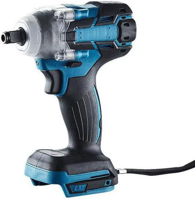 Main image of Makita-clé à percussion électrique sans fil 18V 520N.m, clé à chocs électrique sans balais 1/2, clé à douille polyvalente, outil électrique Rechargeable pour batterie