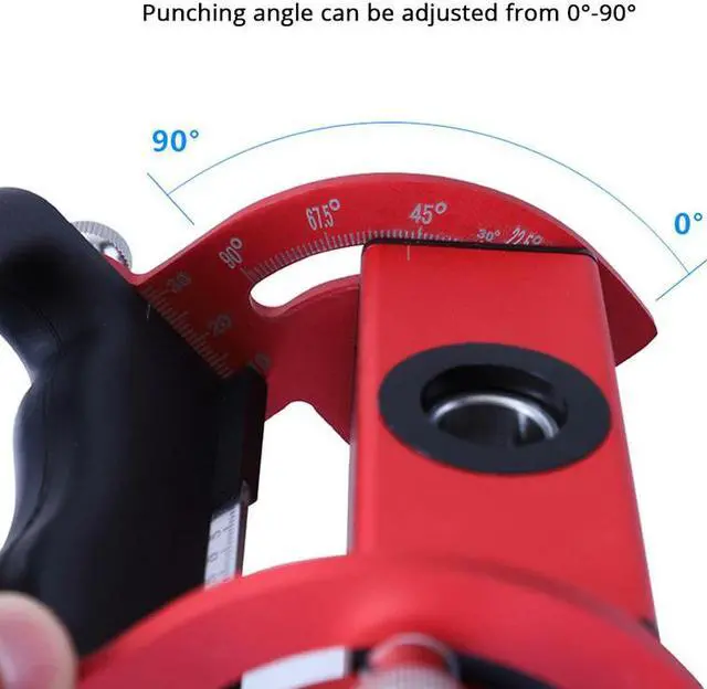 Alt view image 2 of 7 - Gabarit de perçage pour le travail du bois, localisateur de trous obliques, gabarit de trou de poche, ligne centrale, outil pour épissure de planche de bois