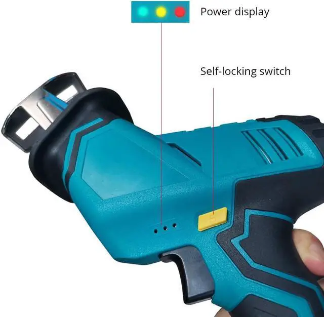 Alt view image 3 of 7 - Makita  scie alternative Portable, 21V, vitesse Variable, sans fil, outil électrique de remplacement pour métal et bois, outil de coupe pour batterie