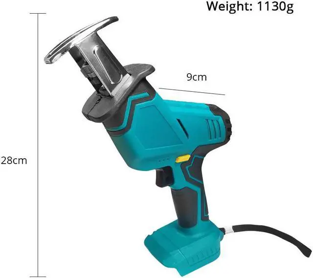 Alt view image 4 of 7 - Makita  scie alternative Portable, 21V, vitesse Variable, sans fil, outil électrique de remplacement pour métal et bois, outil de coupe pour batterie