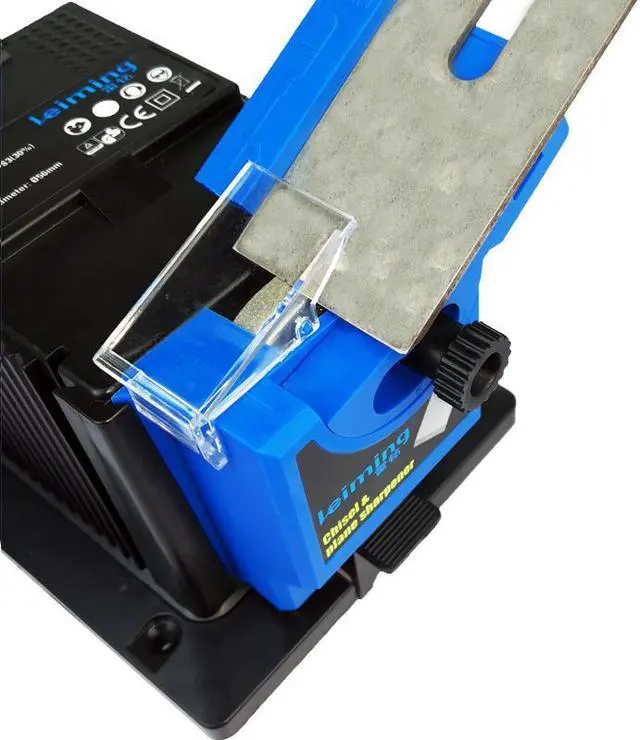 Alt view image 3 of 7 - Affûteur de couteaux électrique 96w 3 en 1, affûteur de meules de ménage, ciseaux à mèches, outils de meulage de couteaux de cuisine