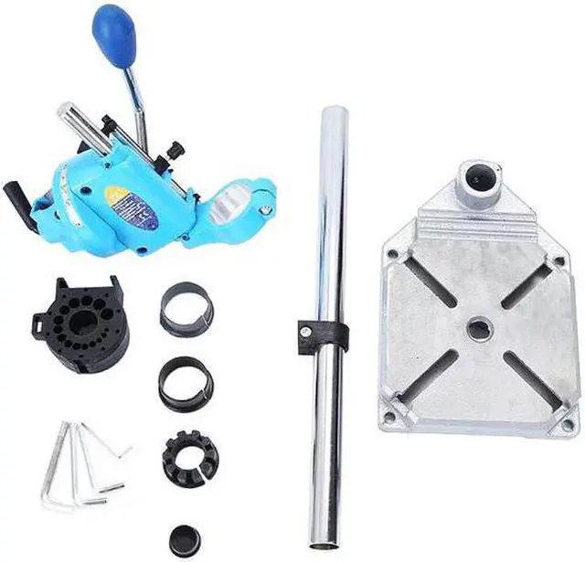 Main image of Support de presse pour perceuse de sol, Table de Mini perceuse électrique pour perceuse banc de travail outil de réparation pince pour perceuse pince de serrage
