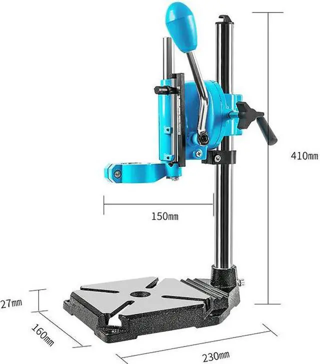 Alt view image 4 of 7 - Support de presse pour perceuse de sol, Table de Mini perceuse électrique pour perceuse banc de travail outil de réparation pince pour perceuse pince de serrage