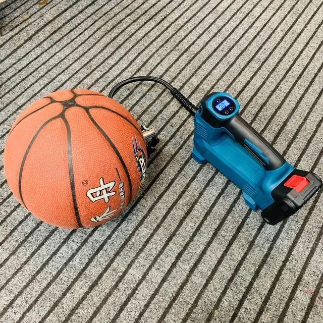 Alt view image 3 of 7 - Compresseur d'air Portable haute pression pour voiture, avec affichage numérique, pompe sans fil rechargeable, pour batterie Makita, 18V