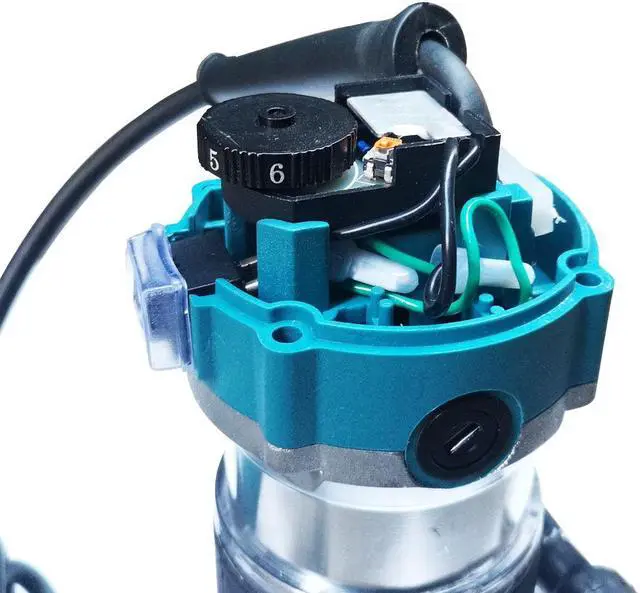 Alt view image 2 of 7 - Routeur à vitesse Variable pour le travail du bois, avec 15 fraises, Machine à rainurer électrique de 800w pour la coupe du bois