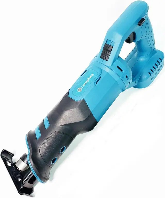 Alt view image 2 of 7 - Scie alternative compacte 21V, scie de coupe réglable sans fil, outils électriques sans balais pour batterie au Lithium Makita, outil uniquement