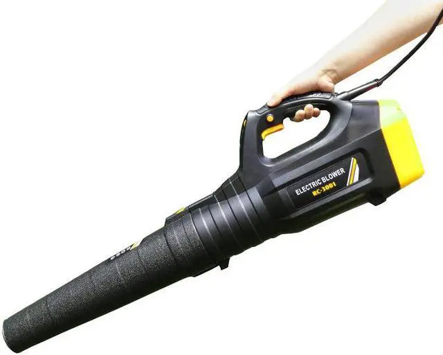 Main image of Souffleur de feuilles électrique, Turbine à vent forte 3500w 220v, broyeur à vide, souffleur léger pour le nettoyage de la cour, soufflage de neige