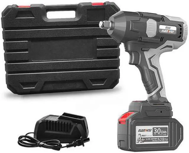 Main image of True 600N.m  clé à chocs électrique sans fil 21V, outil industriel sans balais pour la réparation de voitures et de camions