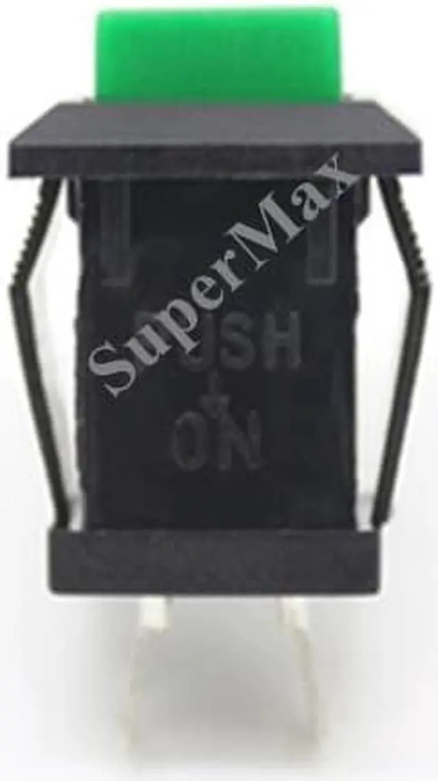 Alt view image 4 of 5 - Bouton-poussoir de réinitialisation automatique, 100 pièces, DS-431 2 broches NC, bouton-poussoir de réinitialisation automatique, sans verrouillage