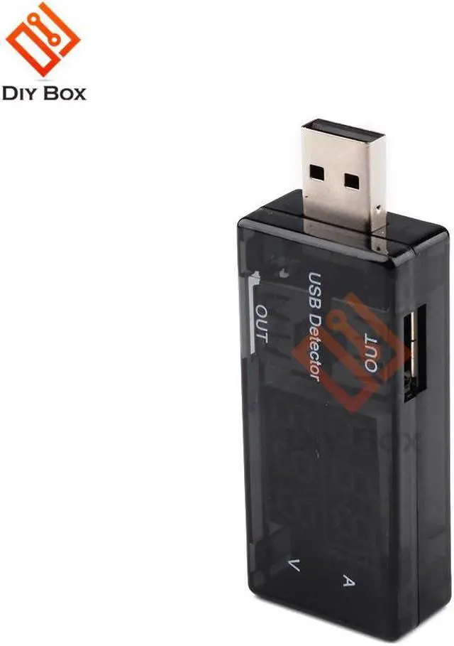 Alt view image 6 of 7 - Dual Output USB Tester Mobile Power Charging Detector Tester Dual Display LED Digital Voltmeter Ammeter Voltage Current Detector