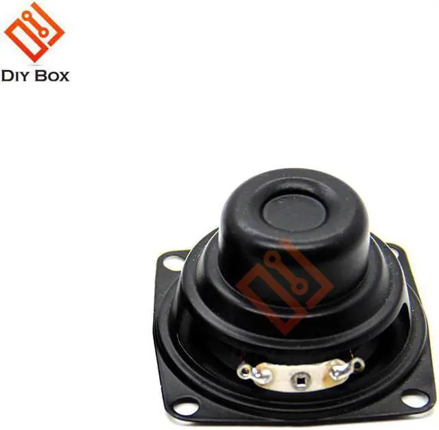 Alt view image 4 of 4 - 53mm 2 Inch Mini Audio Portable Speakers 4 Ohm 10W Internal Magnetic Loudspeaker with Fixing Hole DIY Home Theater Sound System