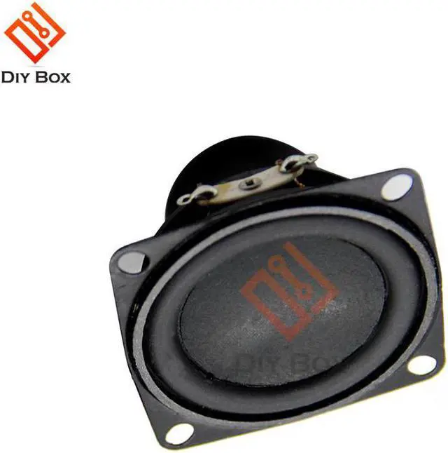 Alt view image 3 of 4 - 53mm 2 Inch Mini Audio Portable Speakers 4 Ohm 10W Internal Magnetic Loudspeaker with Fixing Hole DIY Home Theater Sound System