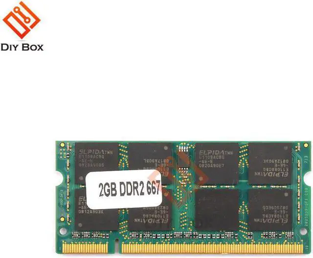 Main image of 2GB DDR2 200PIN 667MHZ PC2-5300 SO-DIMM Laptop Notebook Memory Dual Channel Double-side 16chips Top Quqlity