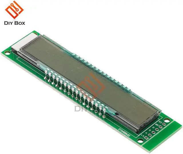 Alt view image 4 of 7 - SPI LCD Display Module LED Module 10 Bit 16 Segment Module Digital Segment Tube With Blue Backlight TM1622 Chip DM8BA10 NO PIN