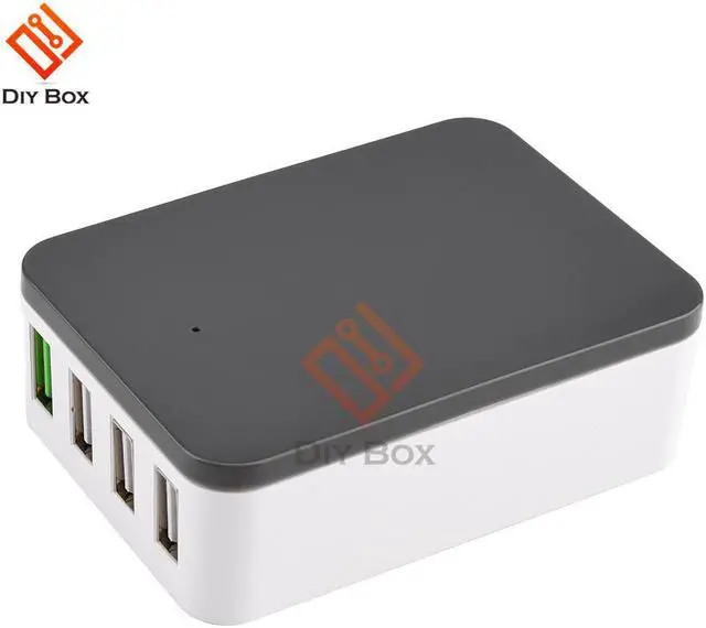 Alt view image 4 of 7 - 50W USB Charger Step Down Power Supply Module 12V 24V 36V to 5V 5A QC2.0 QC3.0 FCP AFC SCP 4USB Buck Converter for Smart Home