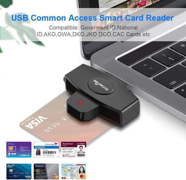 Lecteur de carte SIM externe intelligent, USB 2.0, TF, lecteur de